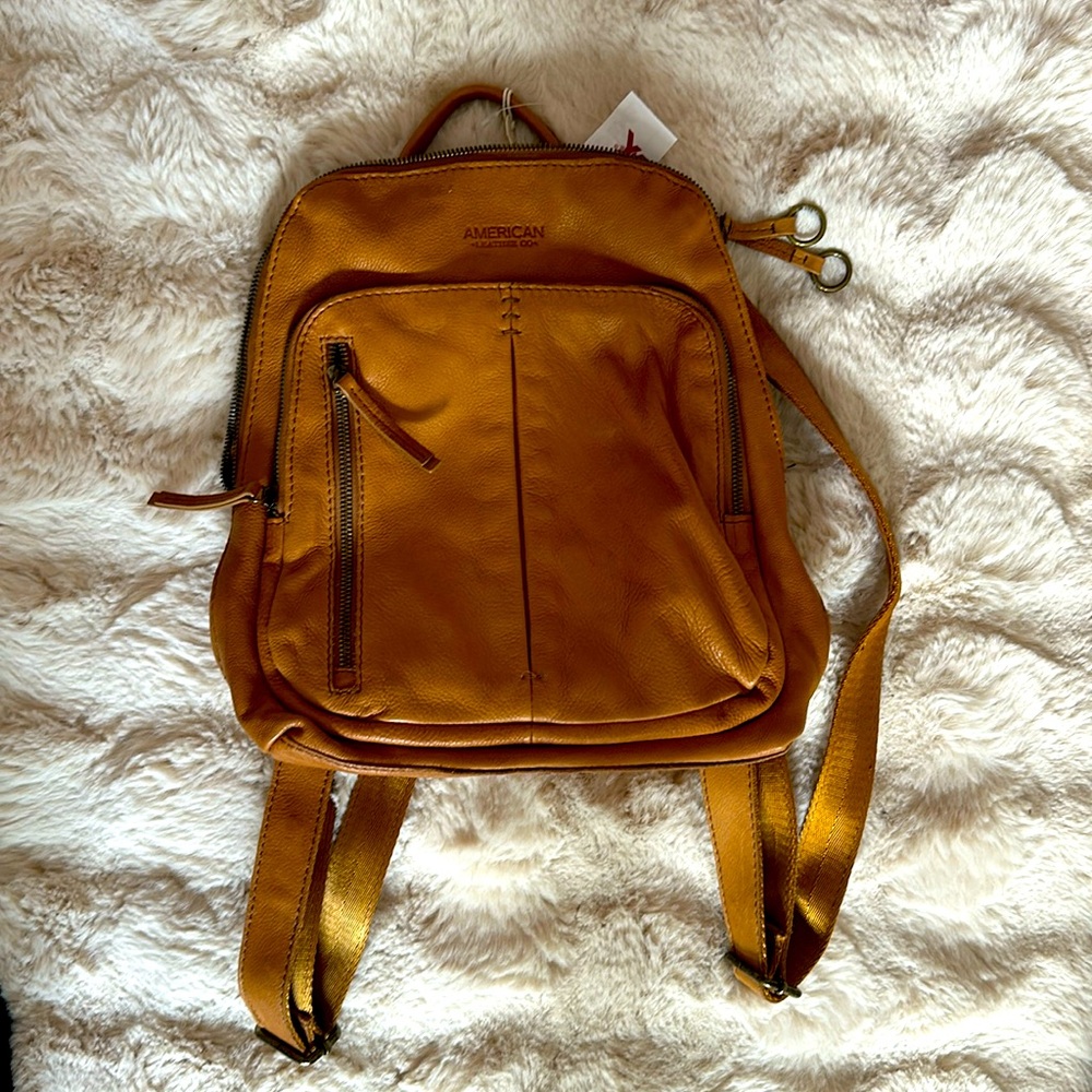 New American Leather mini backpack (originally 225.00)